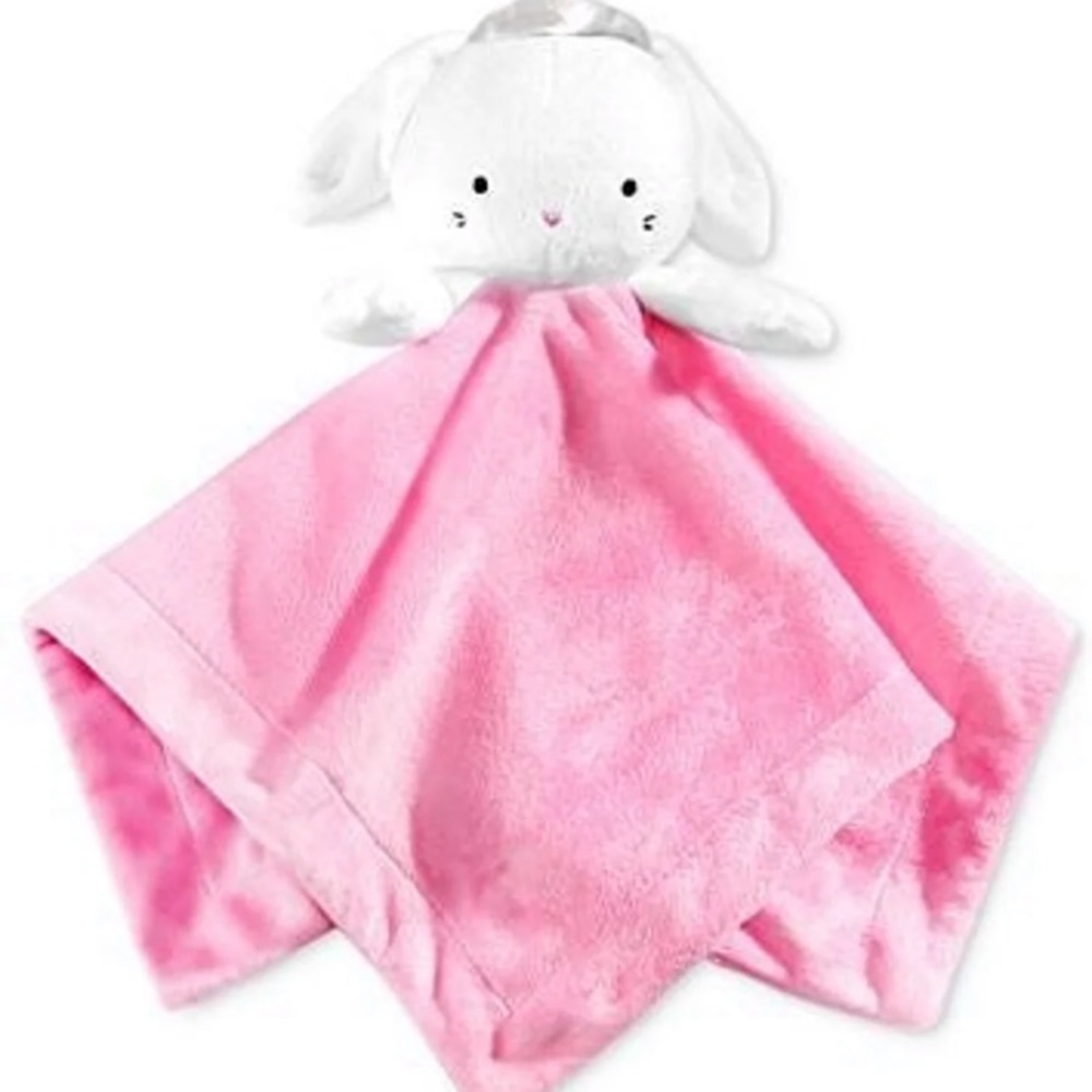 Bunny lovey plush